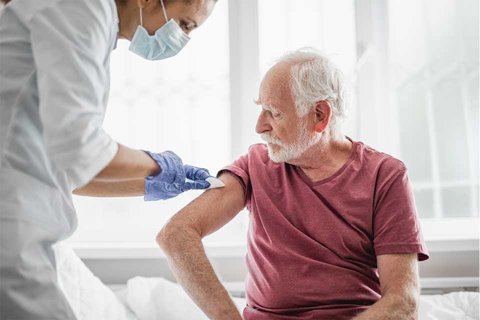 COVID-19 VACCINATIONS: Taking The Vaccine As Seniors